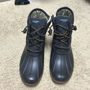 Sperry rain boots excellent condition
